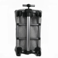 Catlaya TravelSafe Roll™ – Sac de transport à roulettes pour chat (poignée télescopique, pratique et confortable)