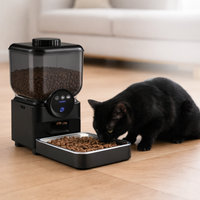 Catlaya SmartFeed Cam™ – Distributeur automatique de croquettes pour chat (caméra intégrée, contrôle via application mobile)