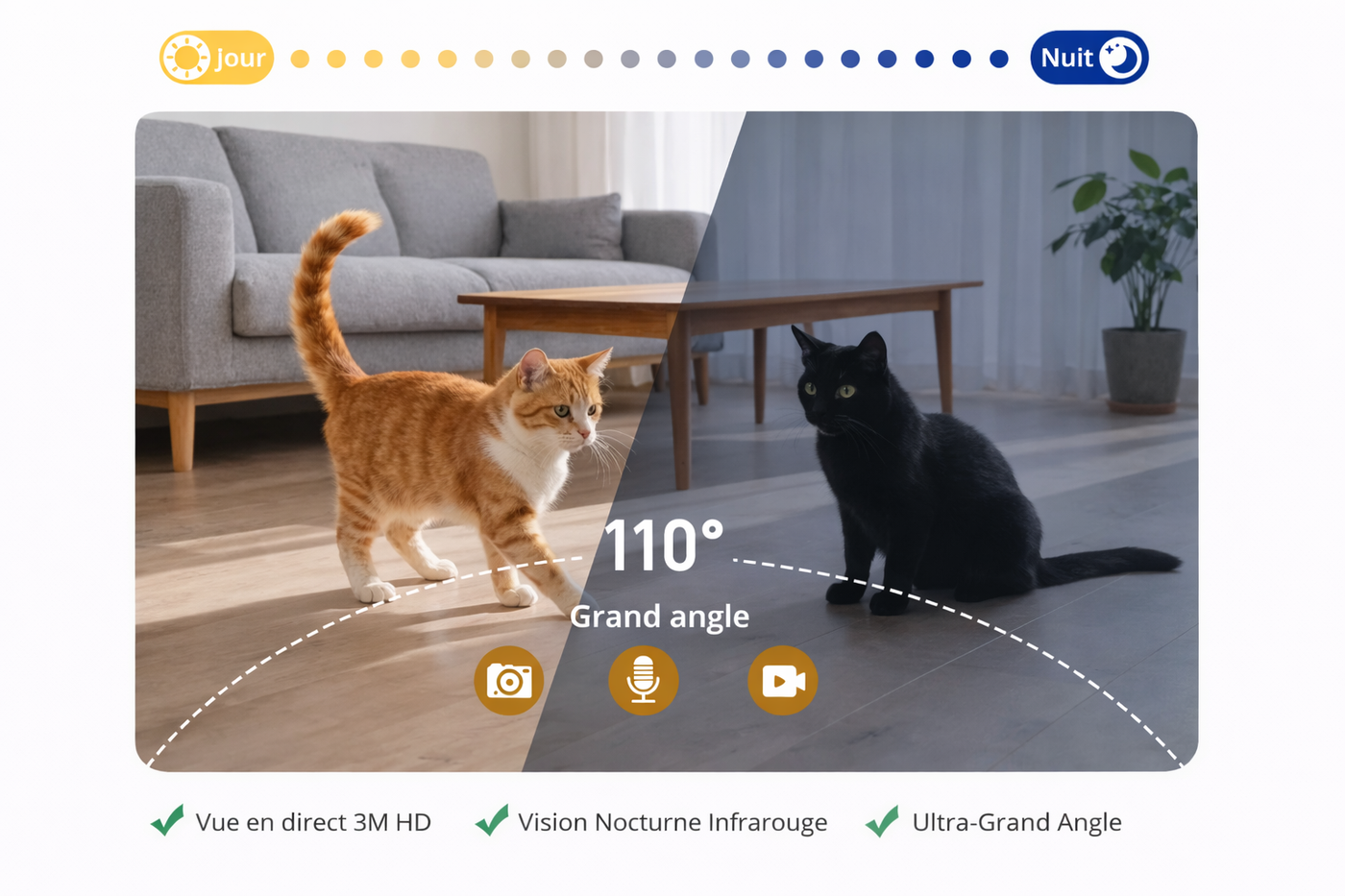 Catlaya SmartFeed Cam™ – Distributeur automatique de croquettes pour chat (caméra intégrée, contrôle via application mobile)