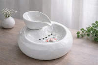 Catlaya AquaFlow Ceramic™ – Fontaine à eau pour chat en céramique (circulation continue, hygiénique et durable)
