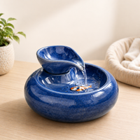 Catlaya AquaFlow Ceramic™ – Fontaine à eau pour chat en céramique (circulation continue, hygiénique et durable)