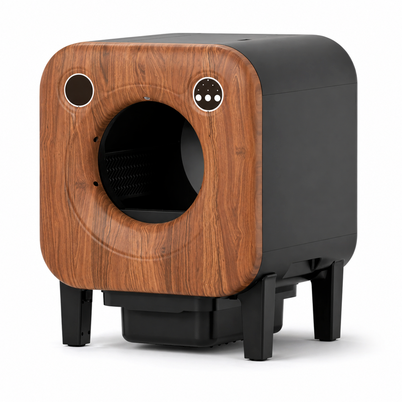 Catlaya SmartClean XL™ – Litière automatique connectée autonettoyante pour chat (capacité XXL 90L, multi-chats)