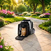 Catlaya TravelSafe Expand™ – Sac à dos extensible pour chat (espace modulable, respirant et confortable)