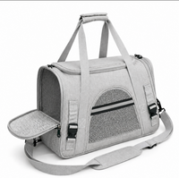 Catlaya TravelSafe™ – Sac de transport pour chat cabine avion (léger, ventilé, confortable)