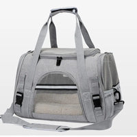 Catlaya TravelSafe™ – Sac de transport pour chat cabine avion (léger, ventilé, confortable)