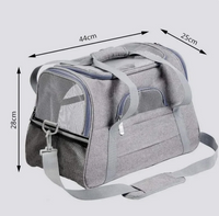 Catlaya TravelSafe™ – Sac de transport pour chat cabine avion (léger, ventilé, confortable)