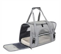 Catlaya TravelSafe™ – Sac de transport pour chat cabine avion (léger, ventilé, confortable)